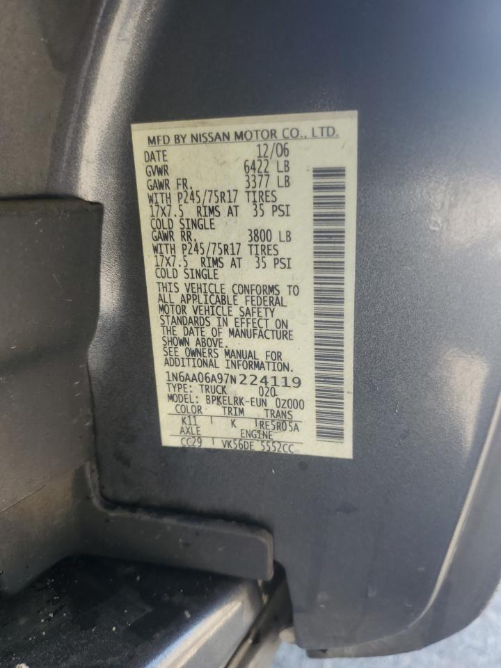 2007 NISSAN Titan