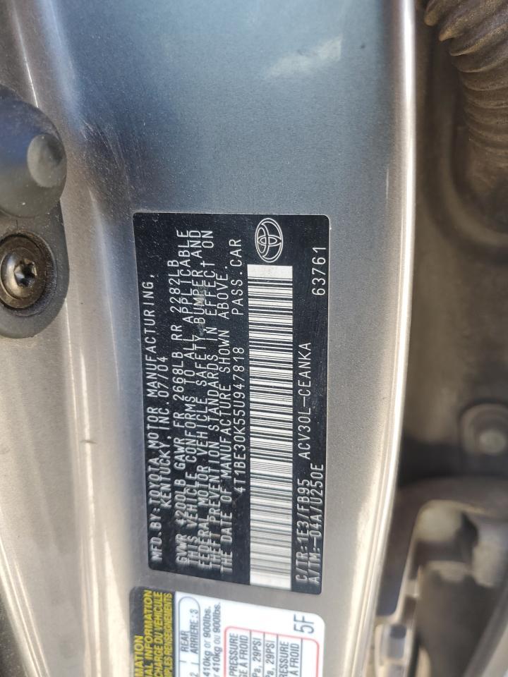 2005 TOYOTA CAMRY