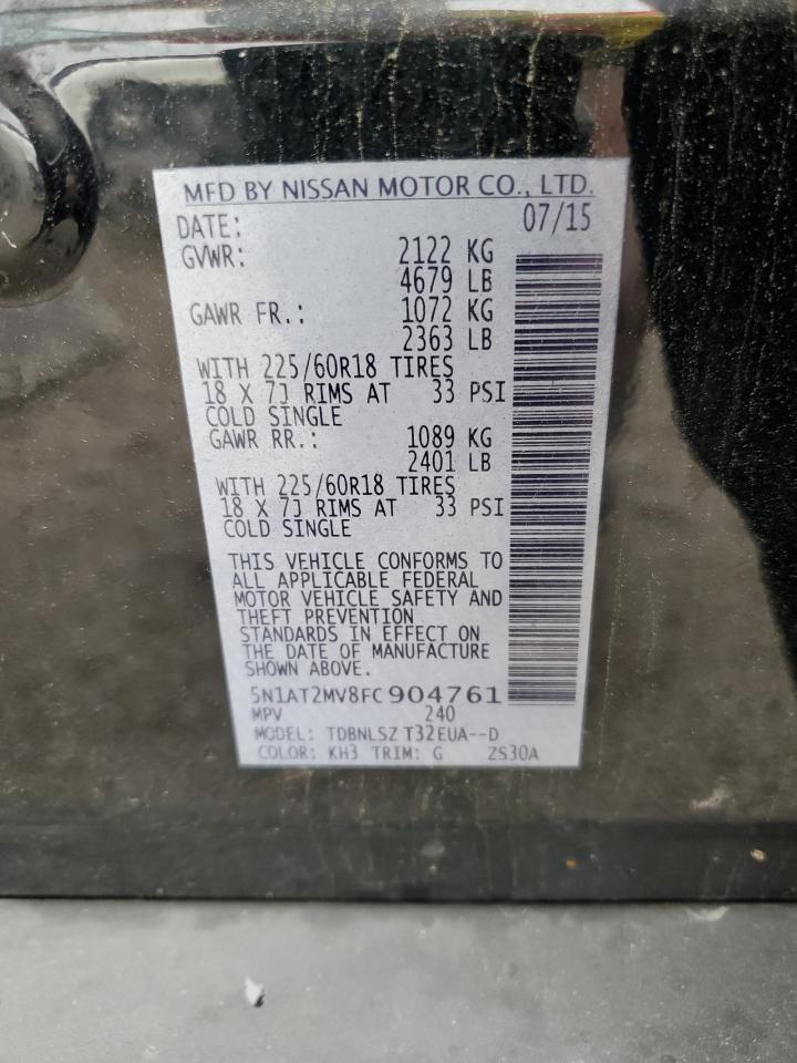 2015 NISSAN ROGUE