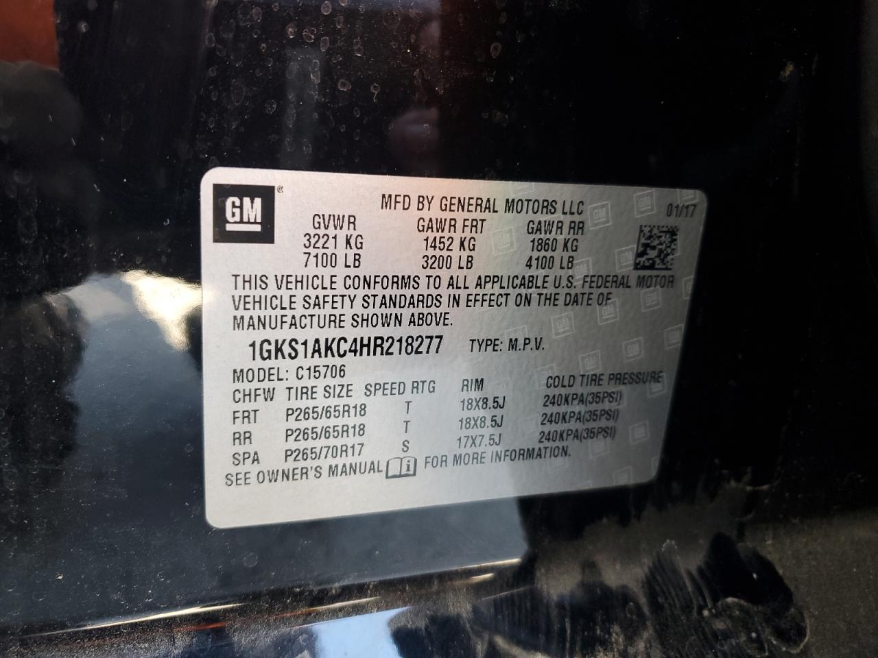 2017 GMC Yukon