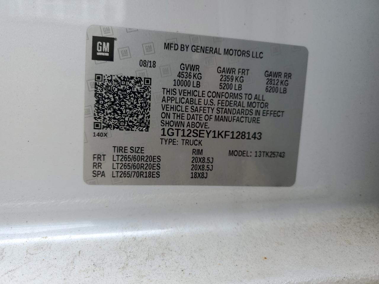 2019 GMC Sierra