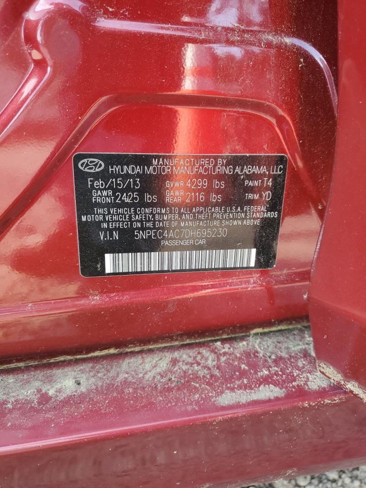 2013 HYUNDAI SONATA