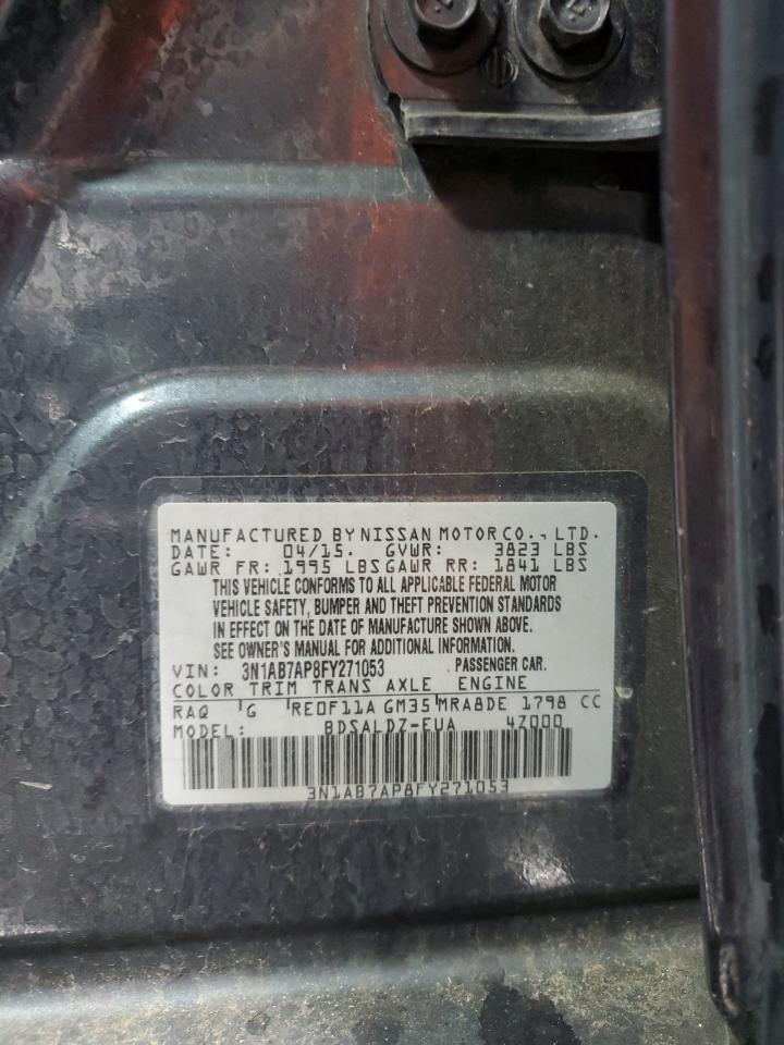 2015 NISSAN SENTRA