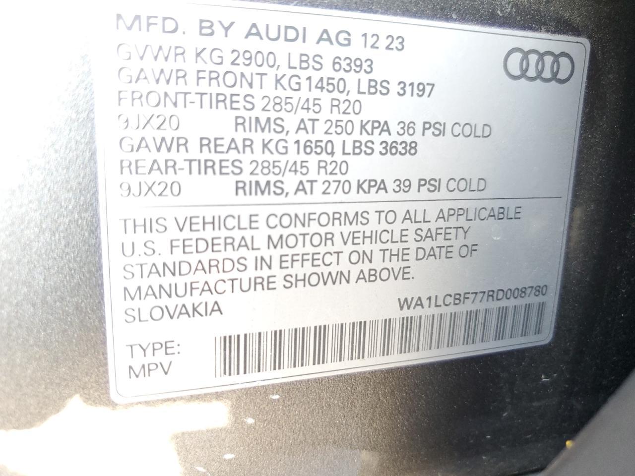 2024 AUDI Q7
