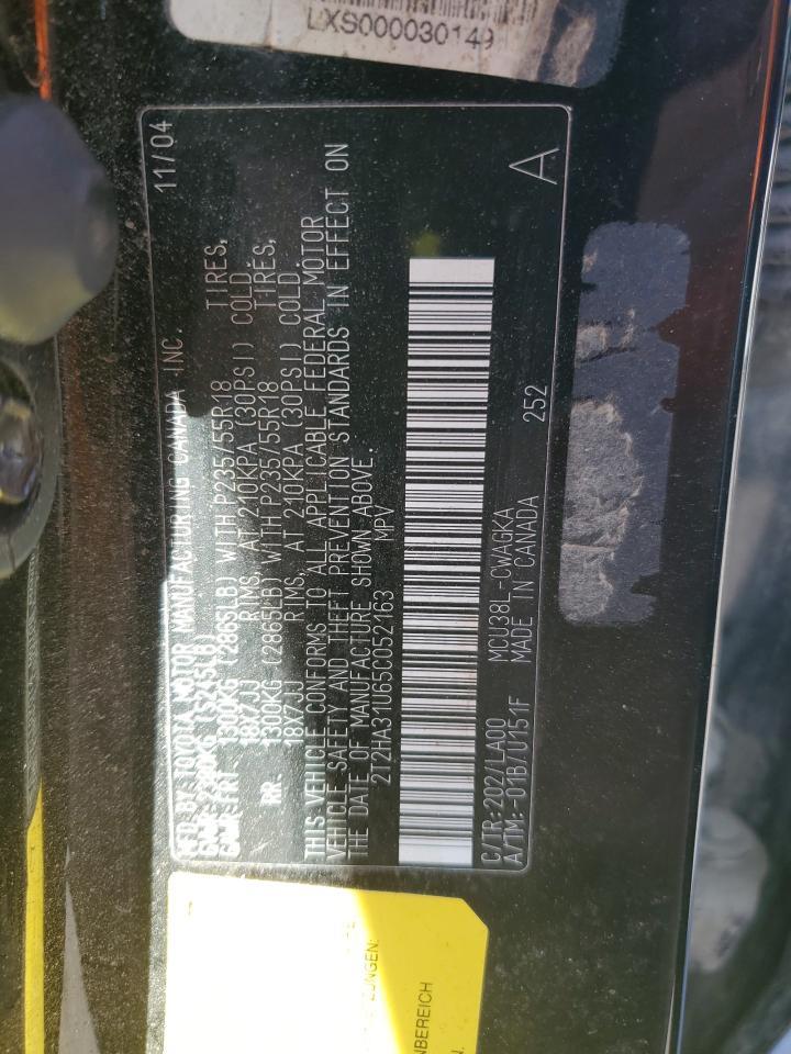 2005 LEXUS Rx 330