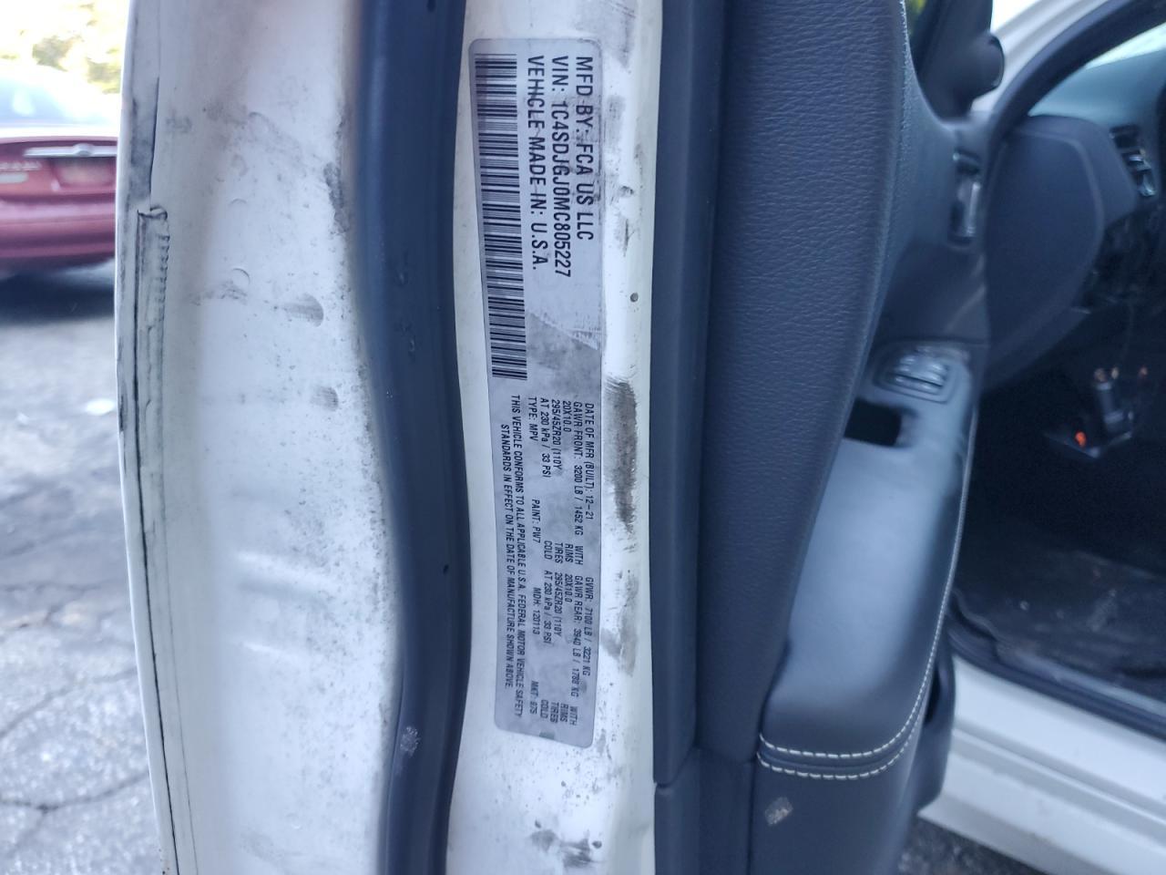 2021 DODGE DURANGO