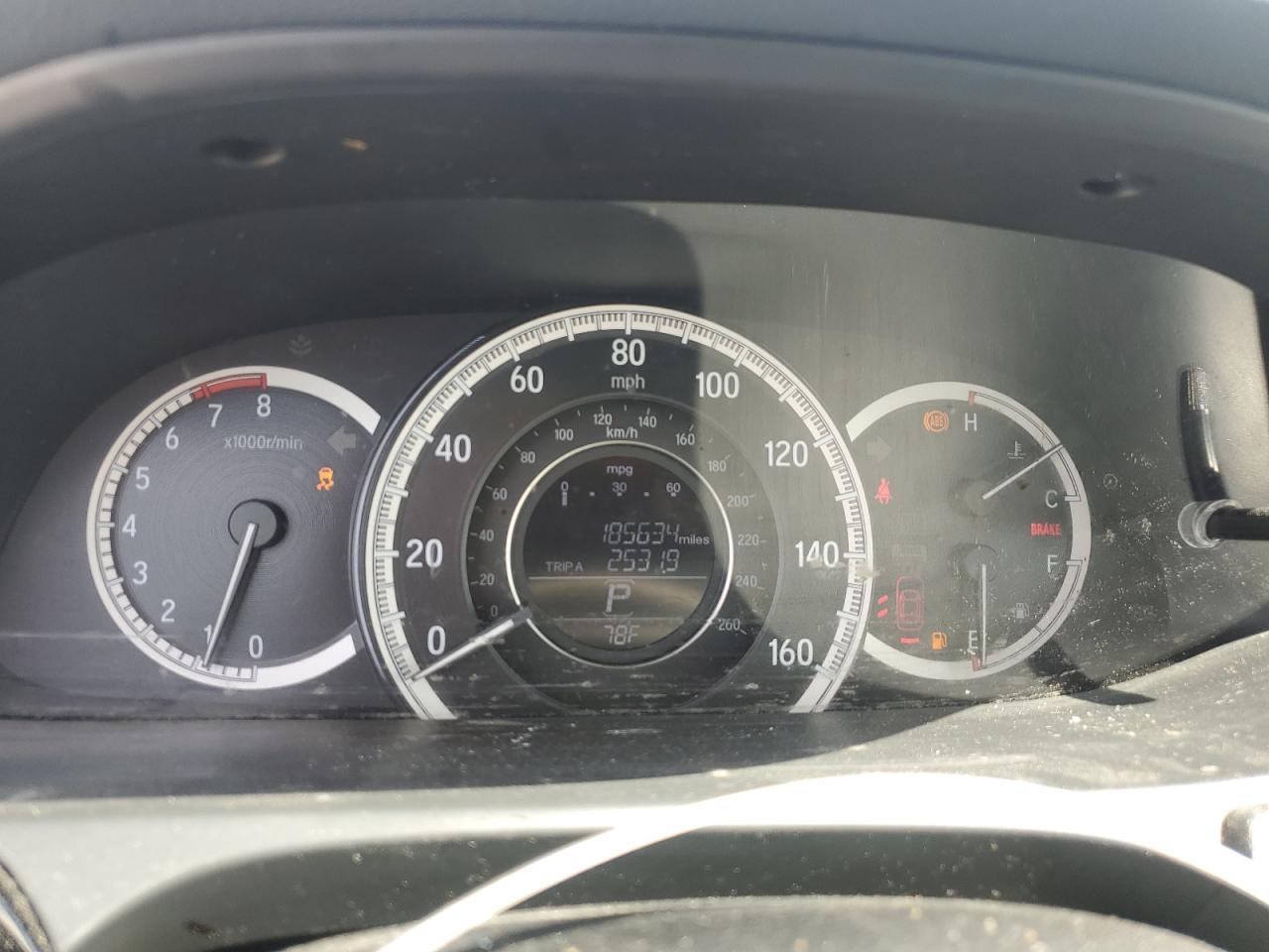 2016 HONDA ACCORD