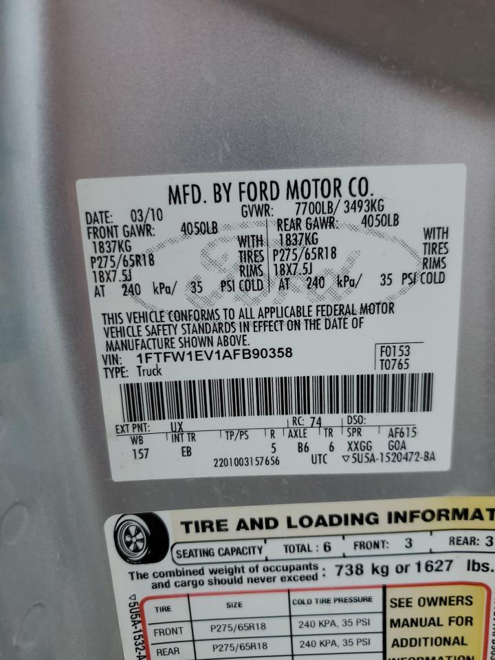 2010 FORD F-150
