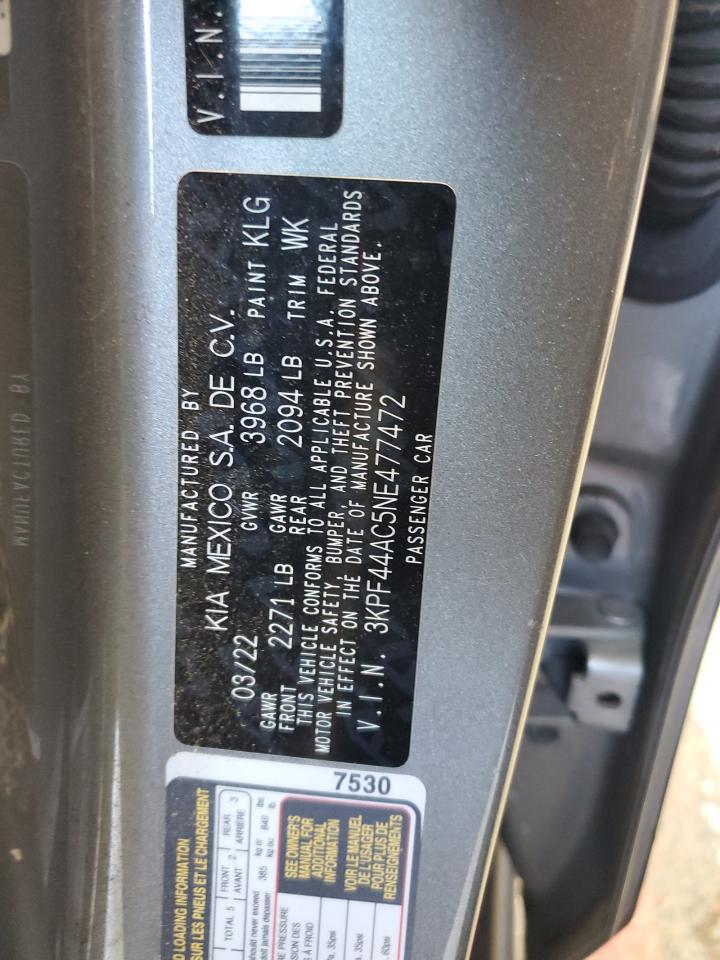 2022 KIA FORTE