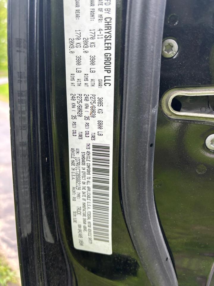 2011 DODGE RAM 1500