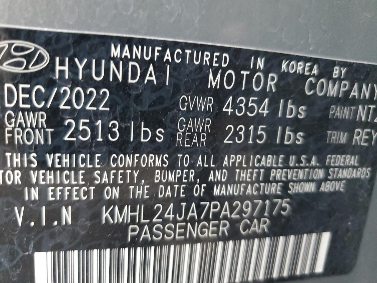 2023 HYUNDAI SONATA
