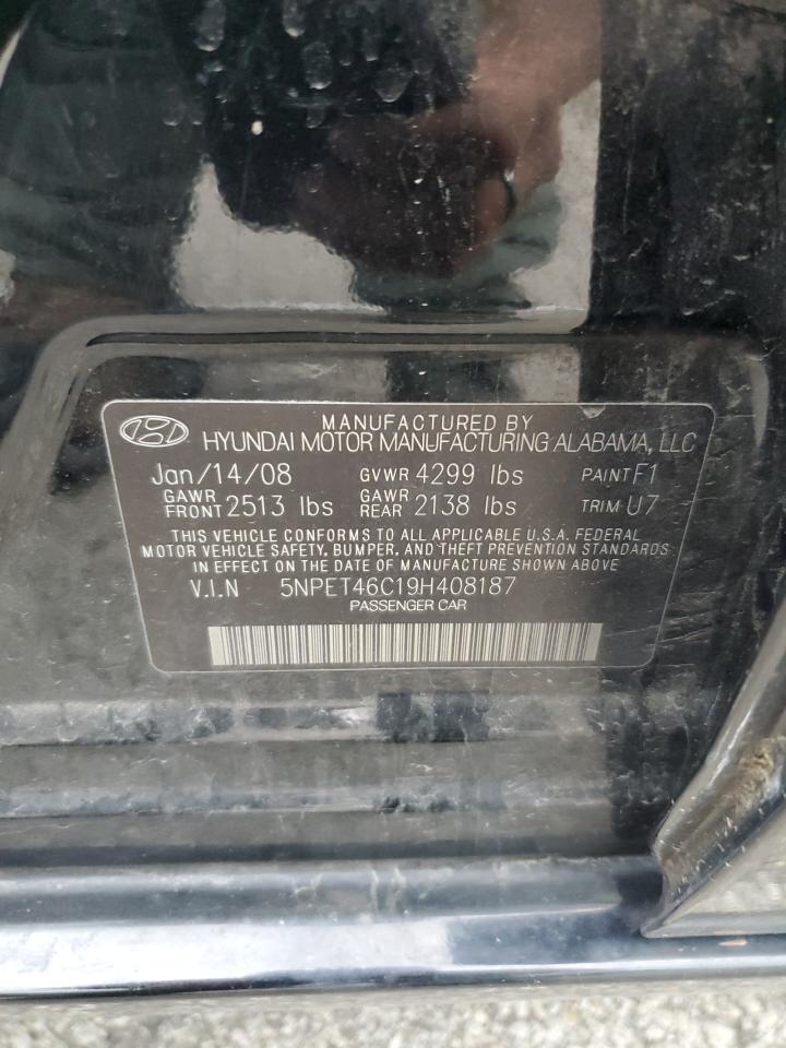 2009 HYUNDAI SONATA