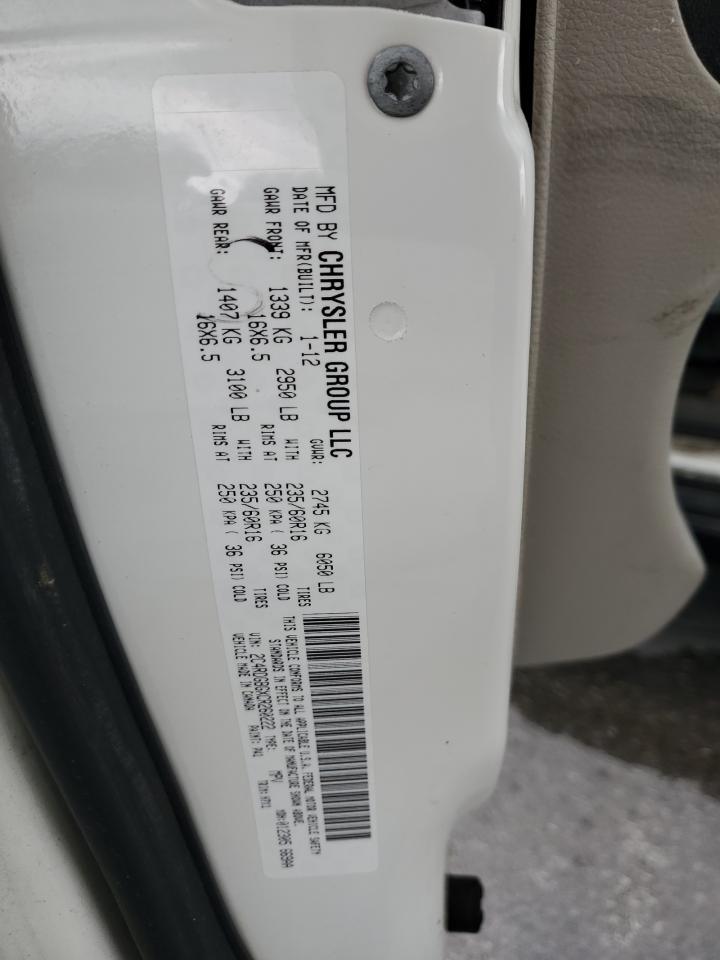 2012 DODGE GRAND CARAVAN