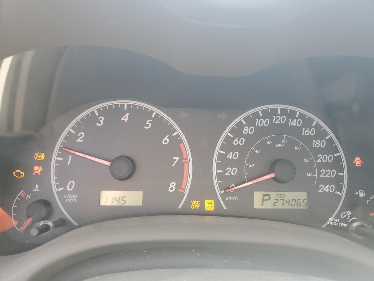2010 TOYOTA COROLLA