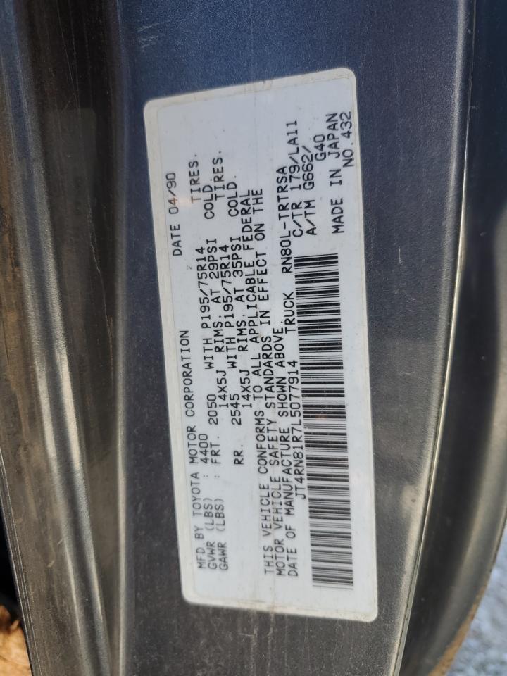 1990 TOYOTA Pickup