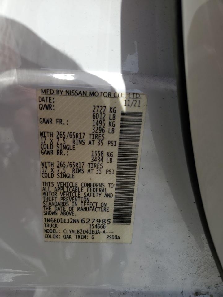 2022 NISSAN Frontier