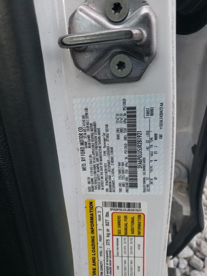 2018 FORD FUSION