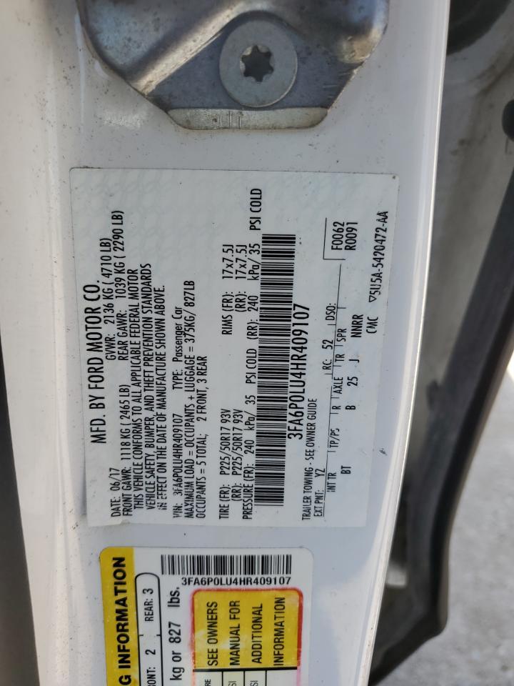 2017 FORD FUSION