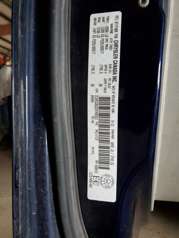 2013 DODGE GRAND CARAVAN