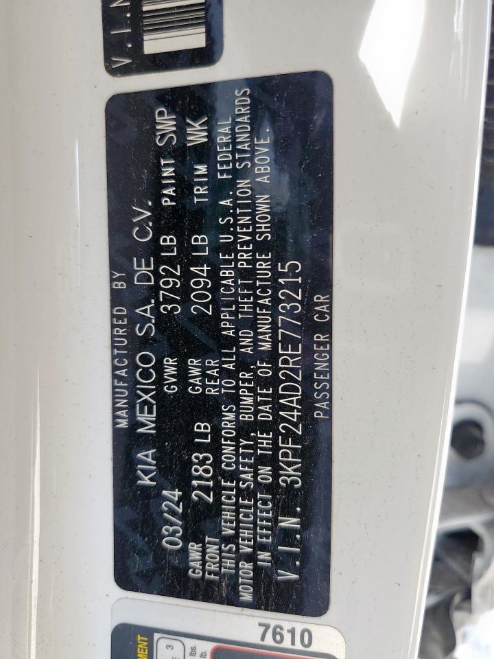 2024 KIA FORTE
