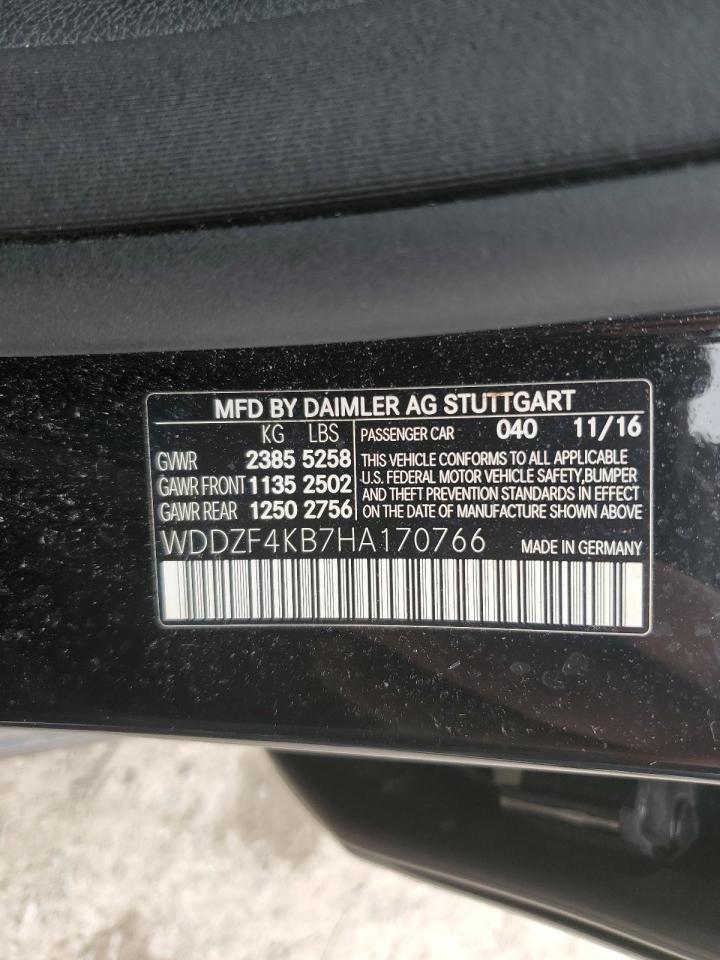 2017 MERCEDES-BENZ E-Class