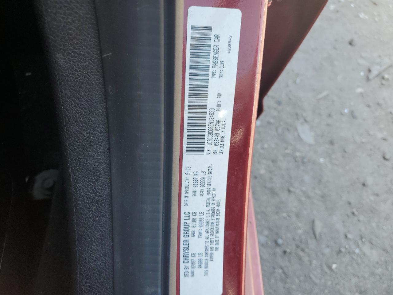 2014 CHRYSLER 200