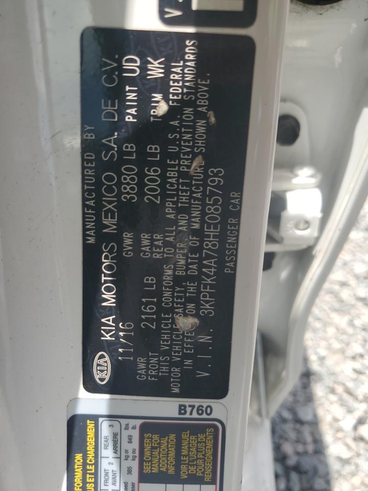 2017 KIA FORTE