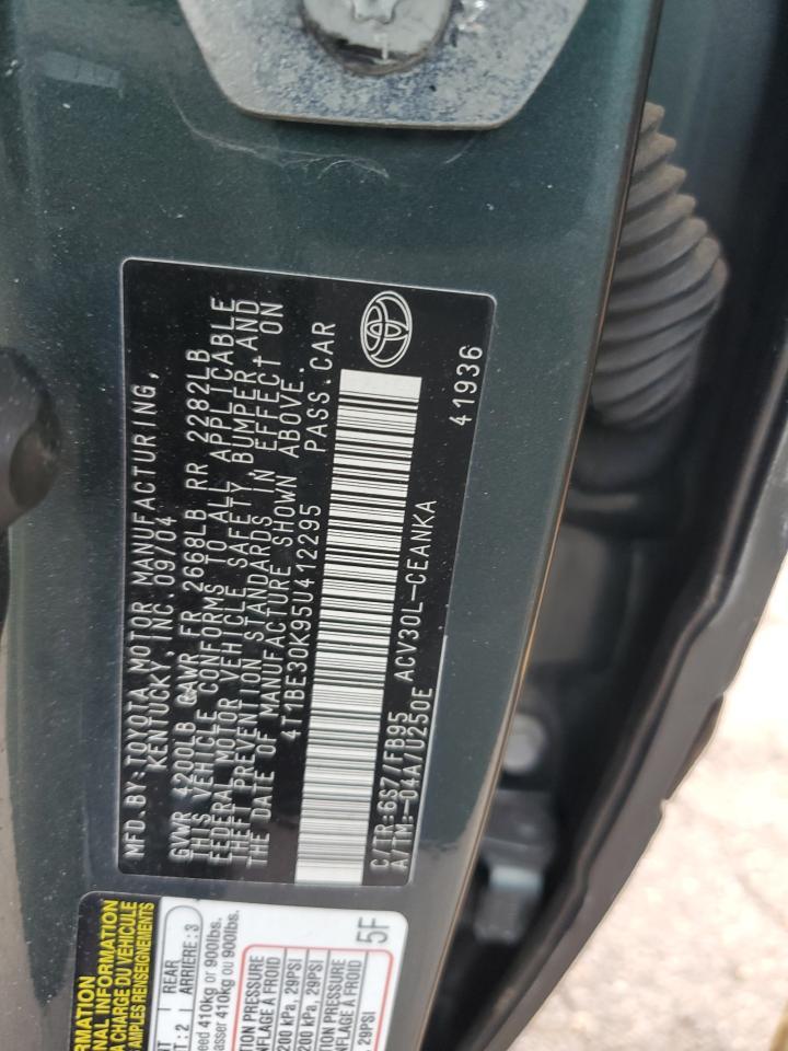 2005 TOYOTA CAMRY