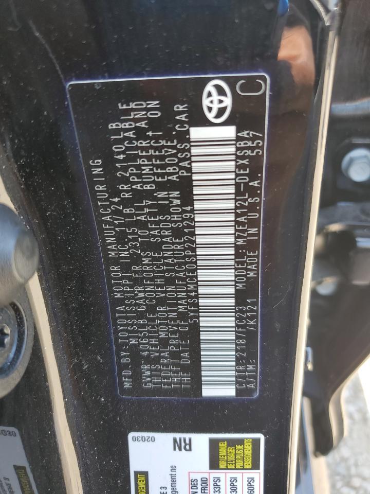 2025 TOYOTA COROLLA