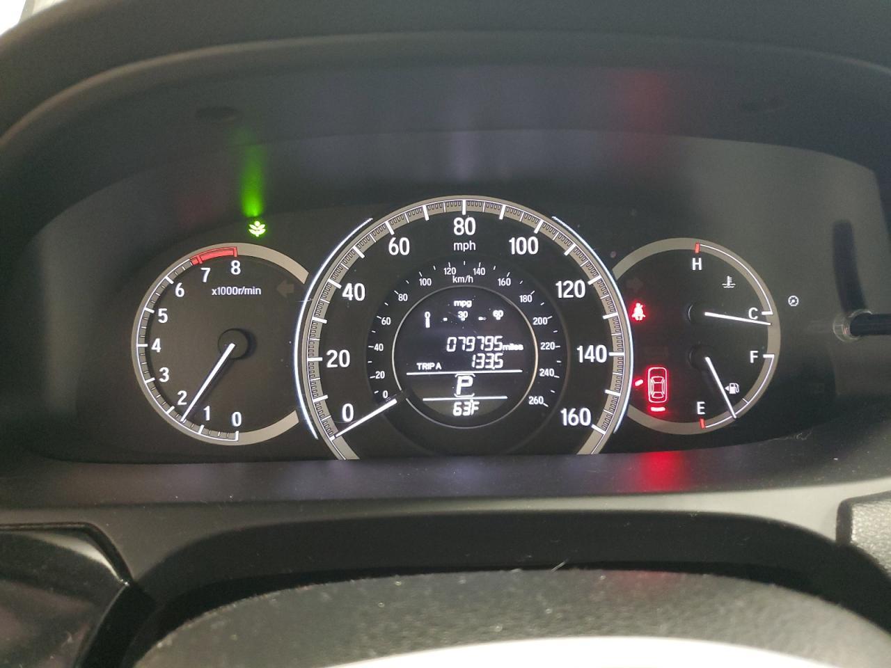 2016 HONDA ACCORD