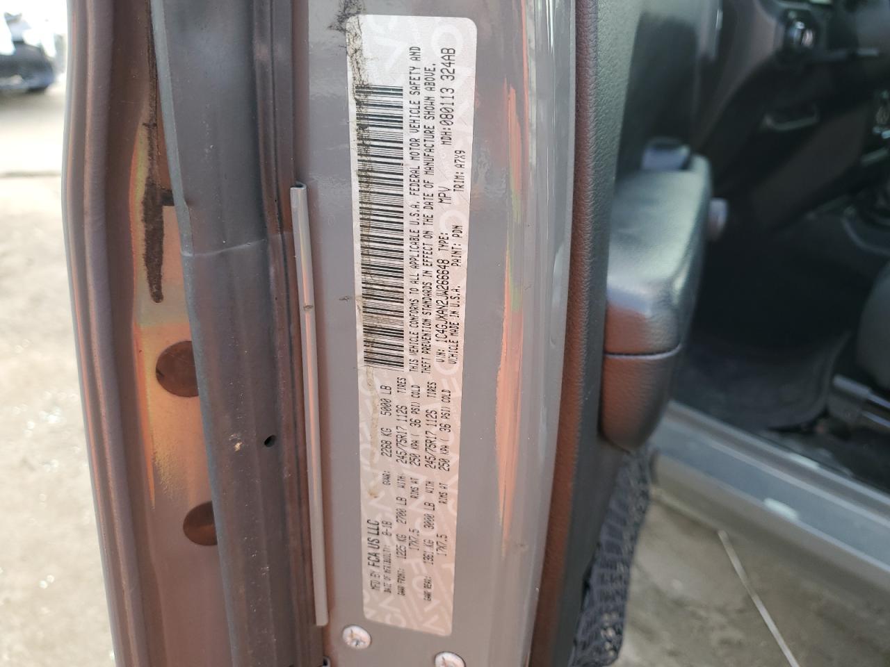 2018 JEEP WRANGLER
