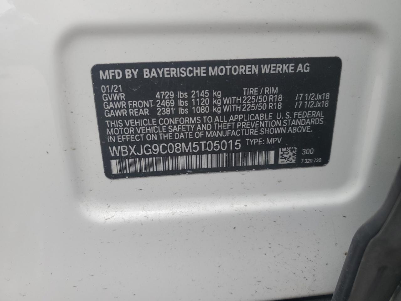 2021 BMW X1