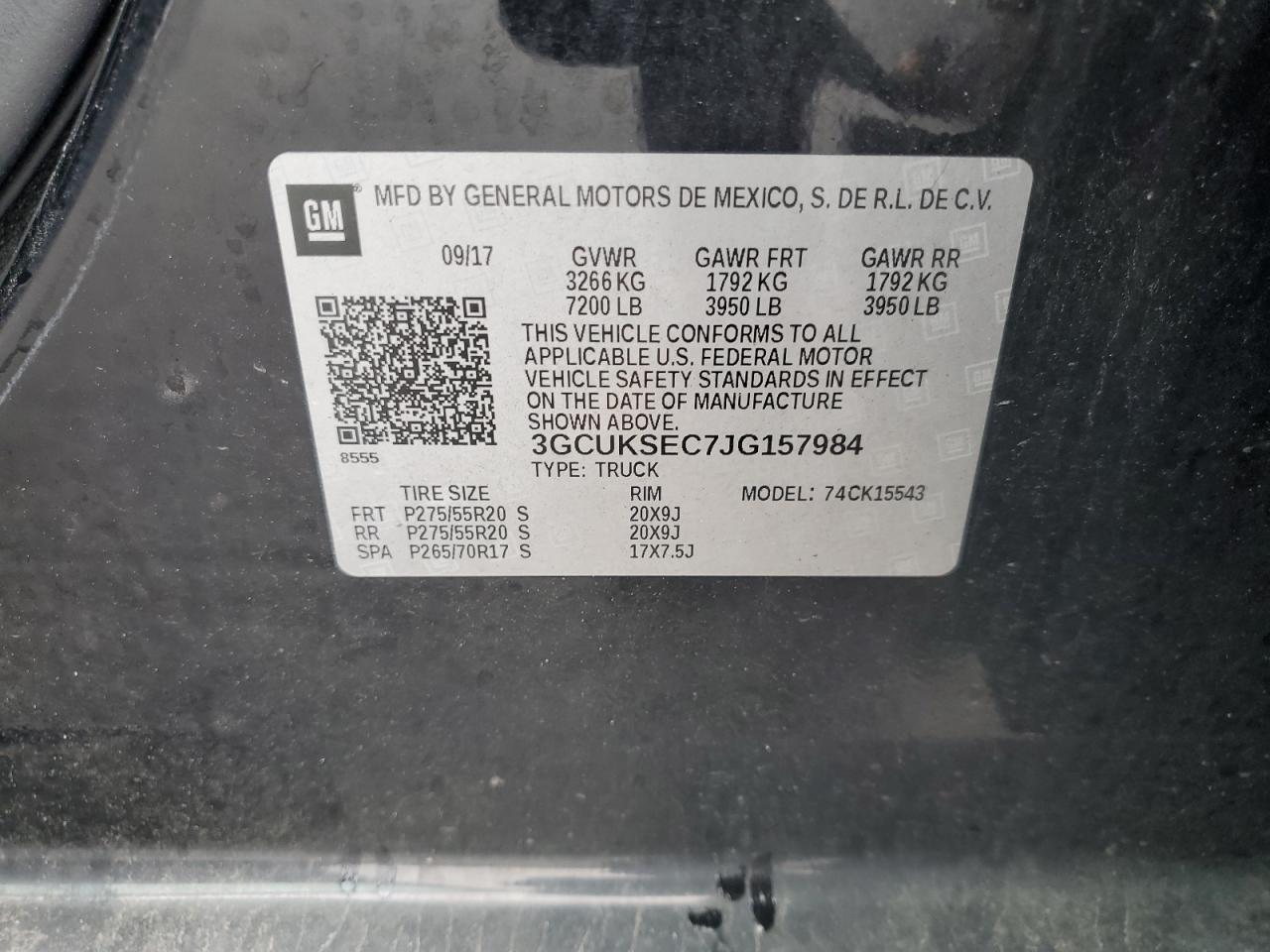 2018 CHEVROLET Silverado