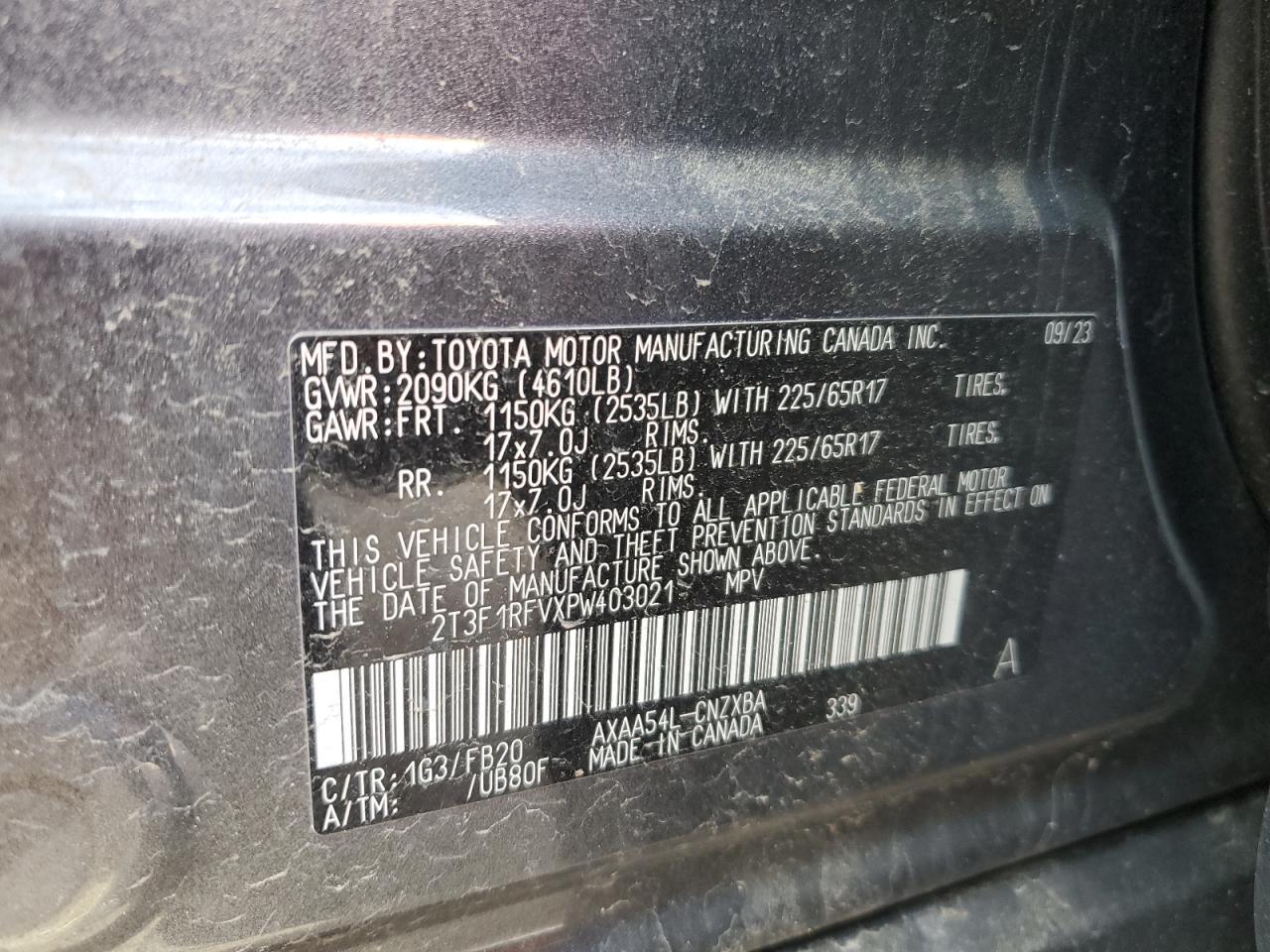 2023 TOYOTA RAV4