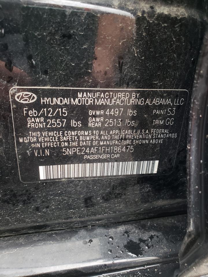 2015 HYUNDAI SONATA