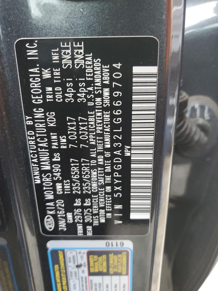 2020 KIA SORENTO