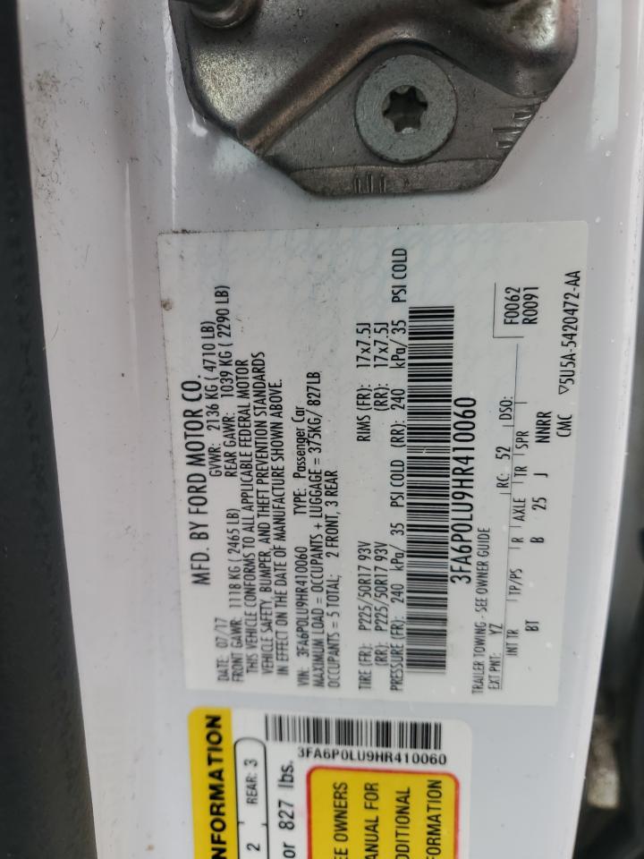 2017 FORD FUSION