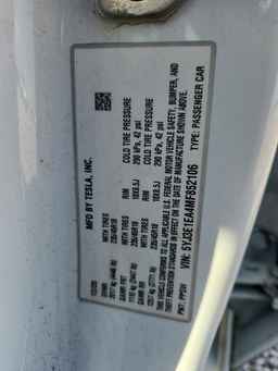 2021 TESLA MODEL 3
