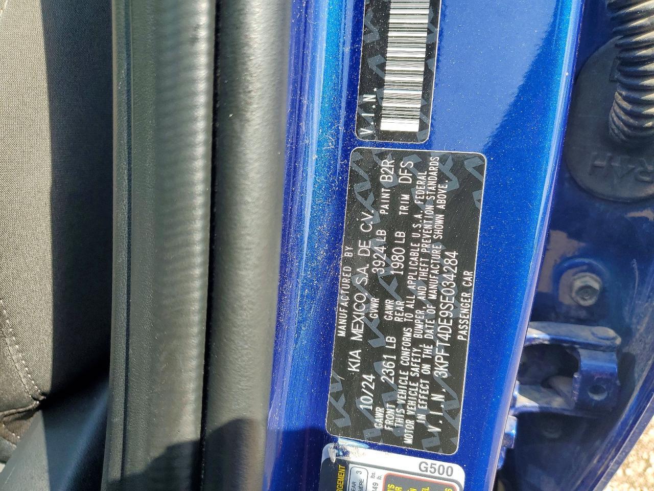 2025 KIA K4
