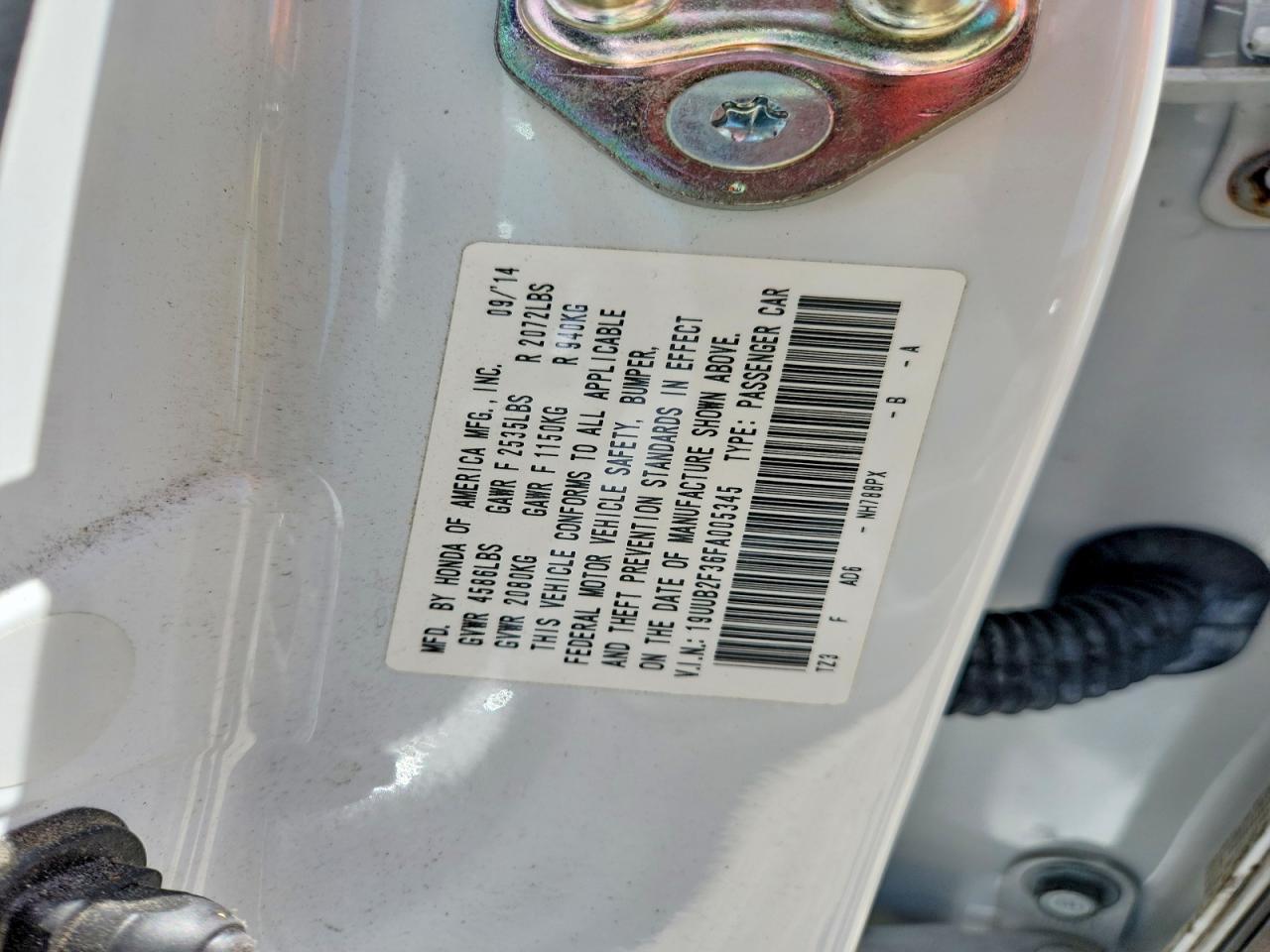 2015 ACURA TLX