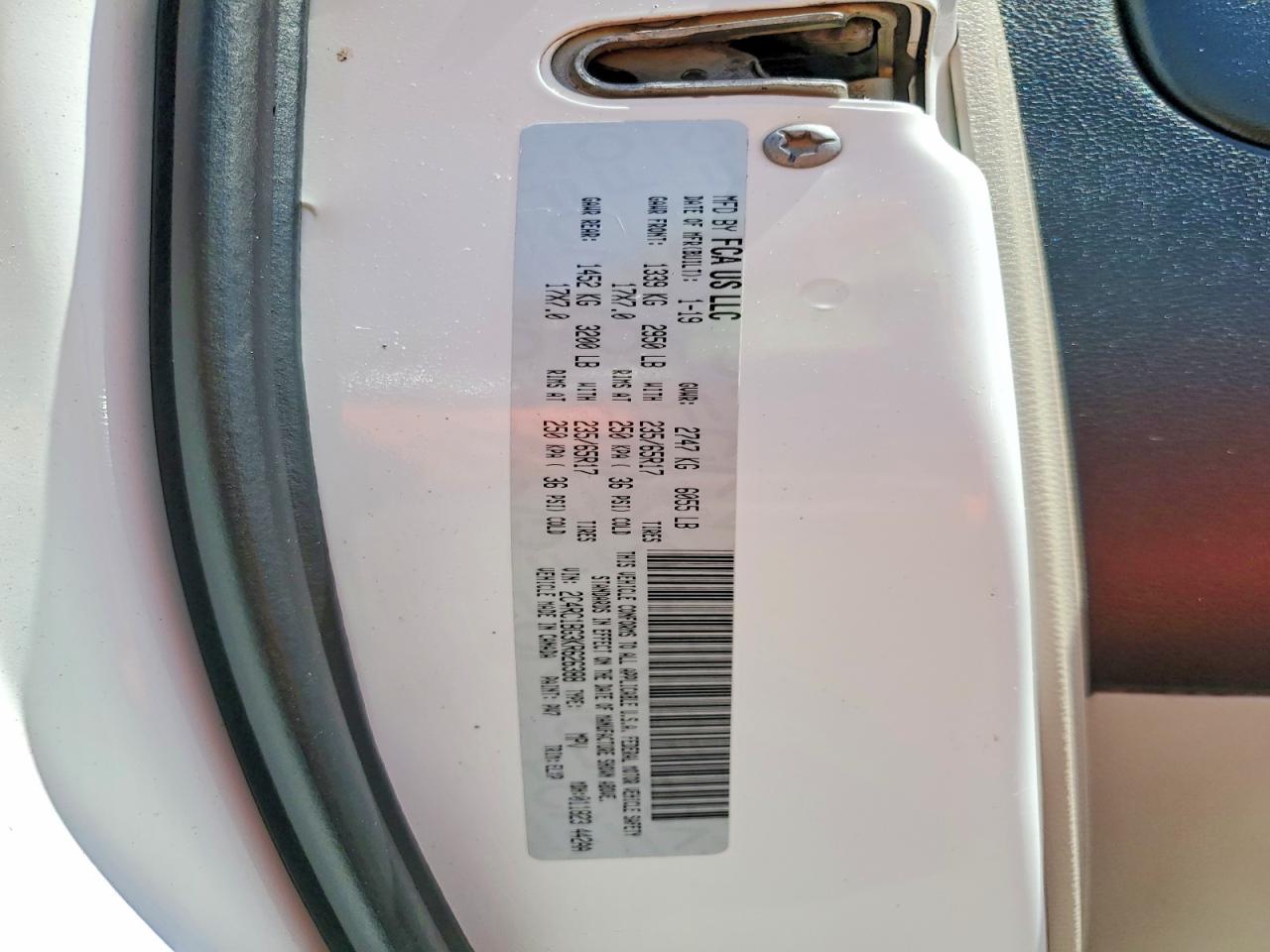 2019 CHRYSLER Pacifica