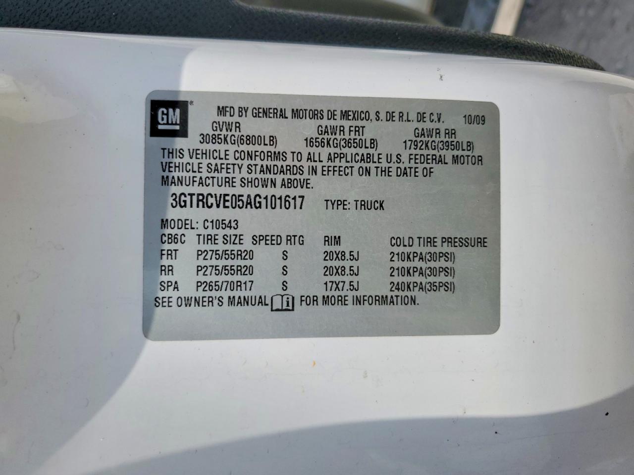 2010 GMC Sierra