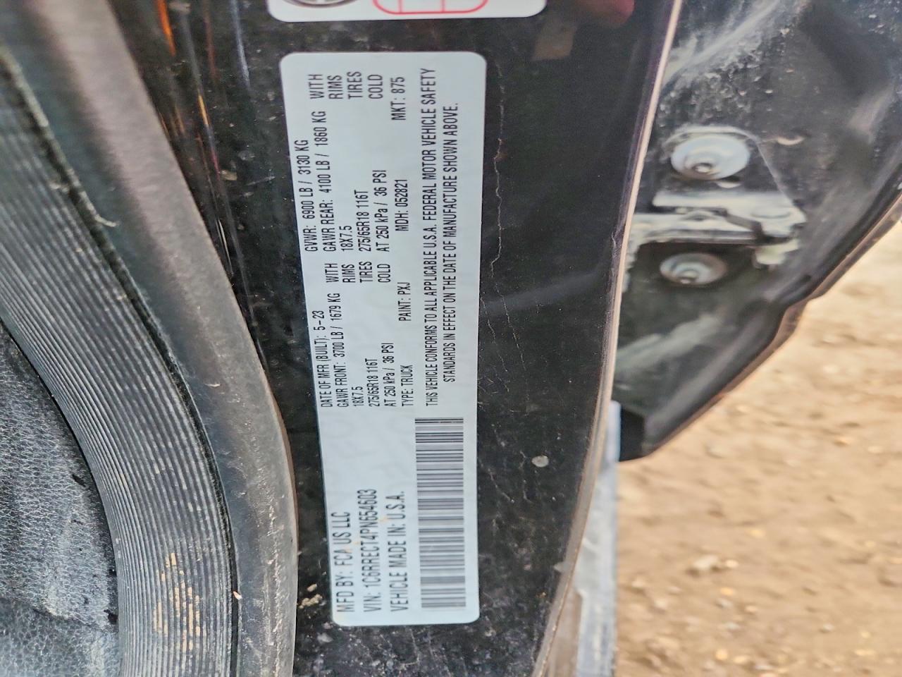 2023 RAM 1500