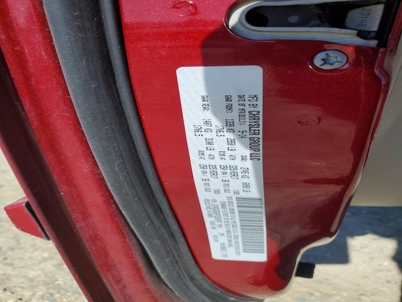 2015 DODGE GRAND CARAVAN