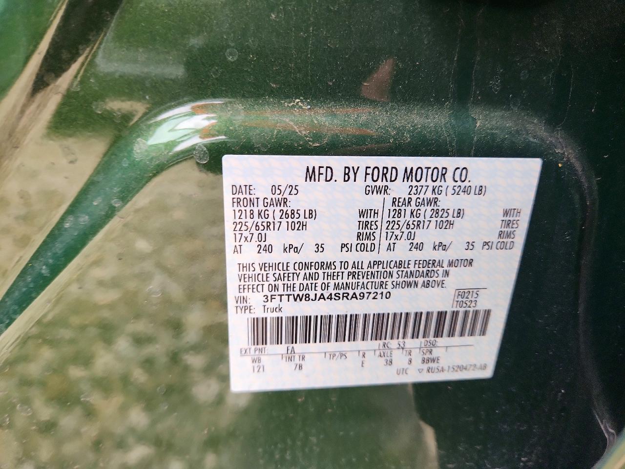 2025 FORD Maverick