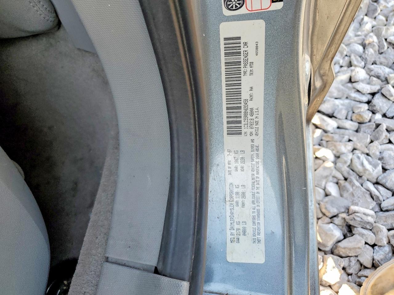 2008 CHRYSLER Sebring