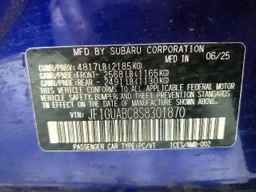 2025 SUBARU IMPREZA
