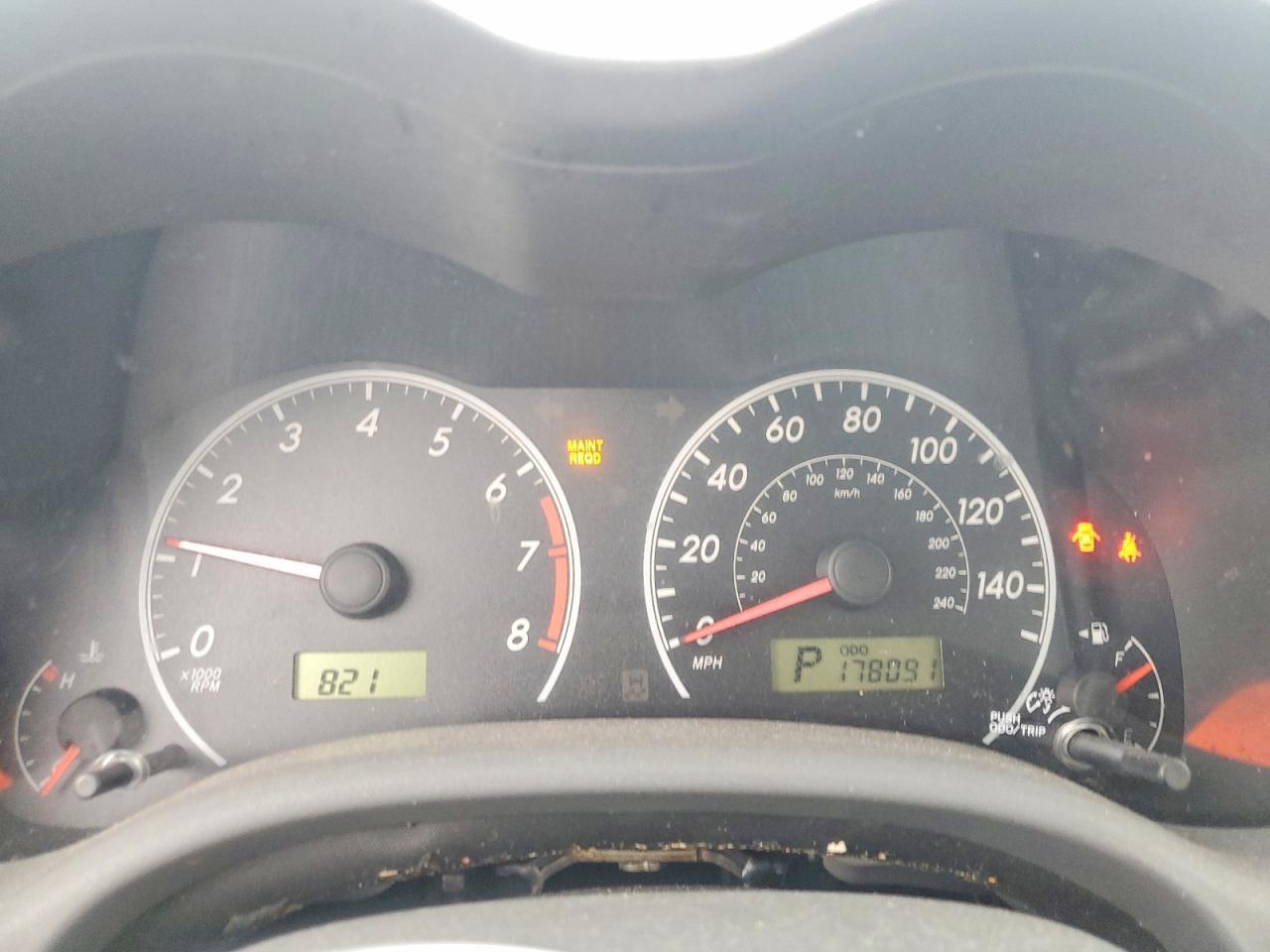 2010 TOYOTA COROLLA