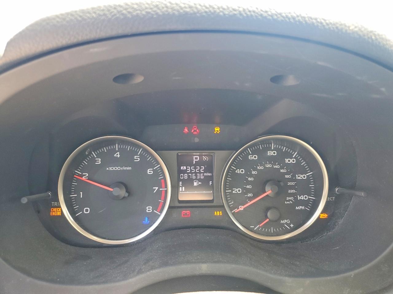 2016 SUBARU IMPREZA