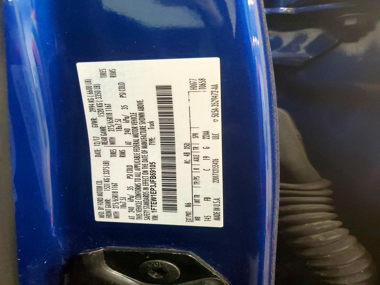 2018 FORD F-150 Lightning
